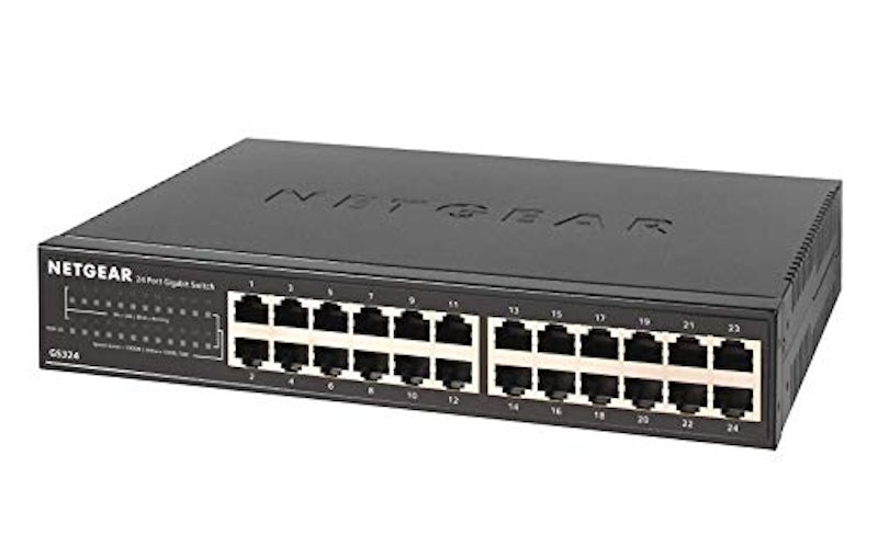 SOHO/家庭向け ギガビット24ポート アンマネーエッセンシャジスイッチ 1