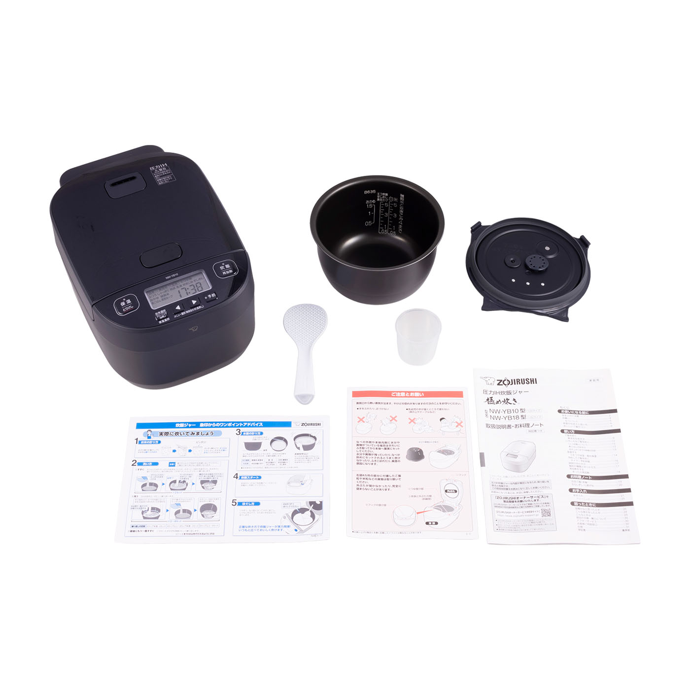 象印マホービン ZOJIRUSHI 圧力IH炊飯ジャー NW-YB10 BZを検証レビュー