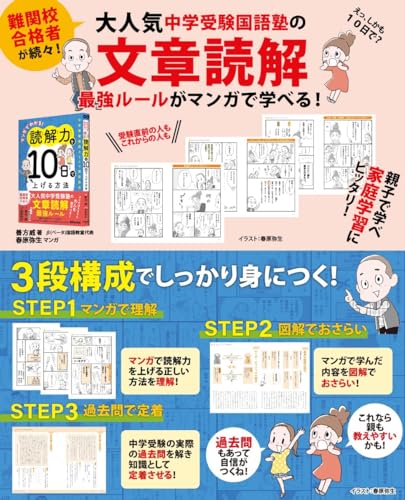 マンガでわかる！読解力を10日で上げる方法 ～中学受験国語カリスマ講師直伝～ 2