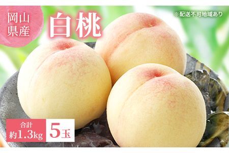 岡山県産 白桃 1