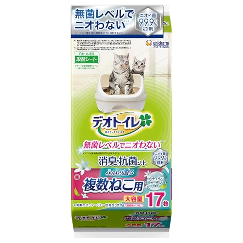 消臭・抗菌シート 複数ねこ用 1