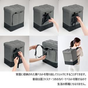 座れる玄関防災バッグ 2