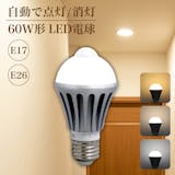 E17の人感センサー付きLED電球のおすすめ人気ランキング【2026年7月】 5
