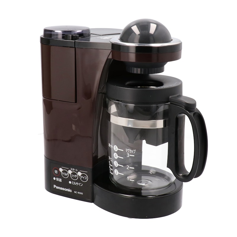 NC-R500-T パナソニック コーヒーメーカー ブラウン 未使用 保証有り-