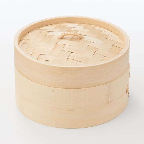  竹材 蒸篭 蓋 5