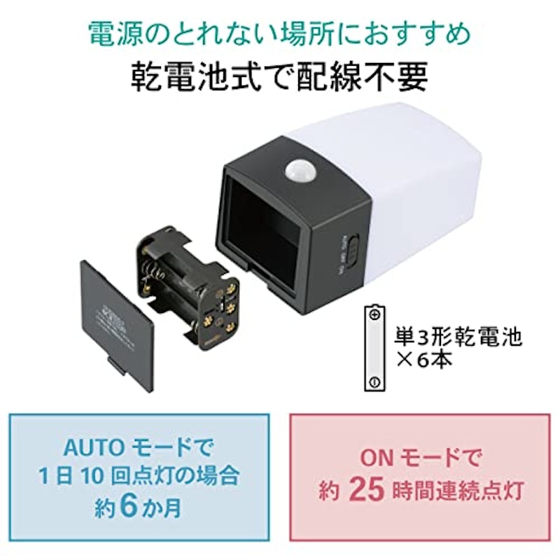 LEDセンサーライト 6