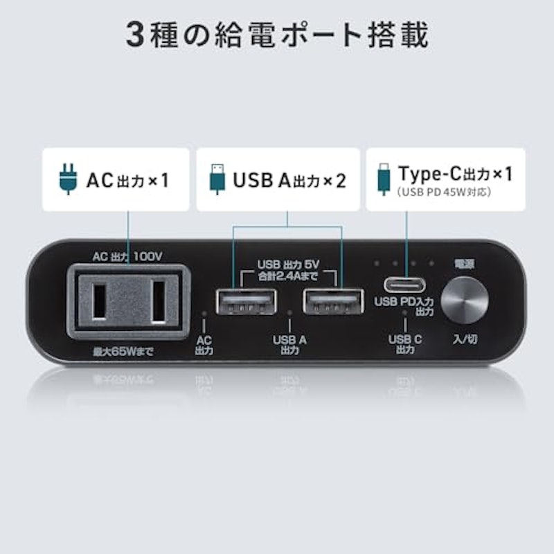 モバイルバッテリー 3