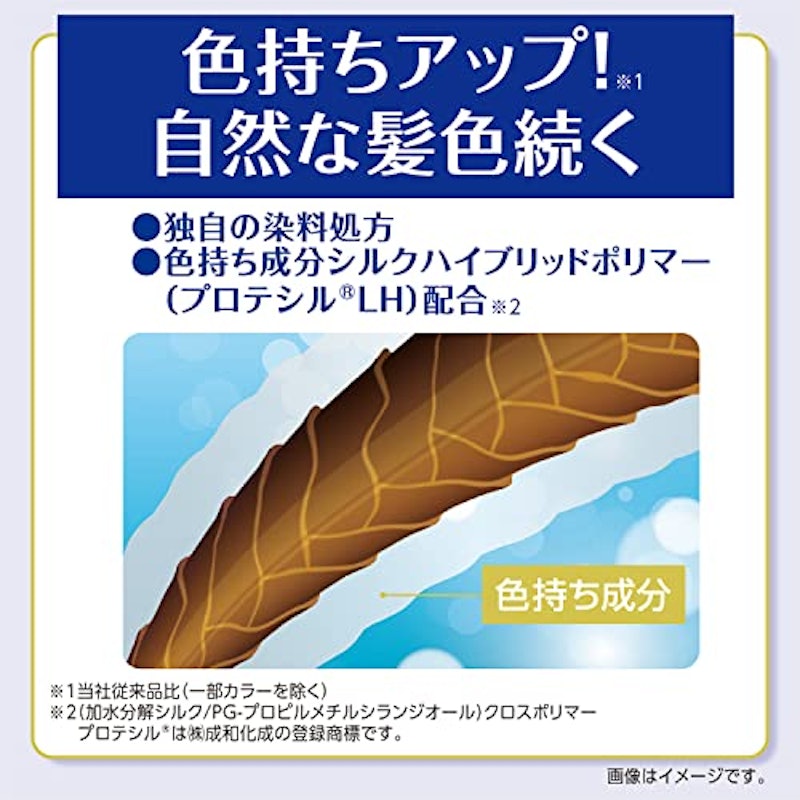 無香料ヘアカラー 早染めクリーム(白髪用) 4