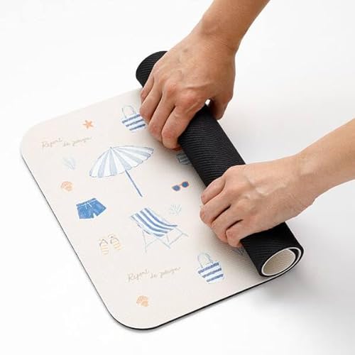 吸水がいい やわらかいバスマット 5