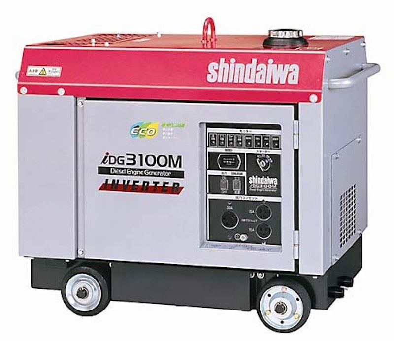 水冷2気筒ディーゼル発電機 1