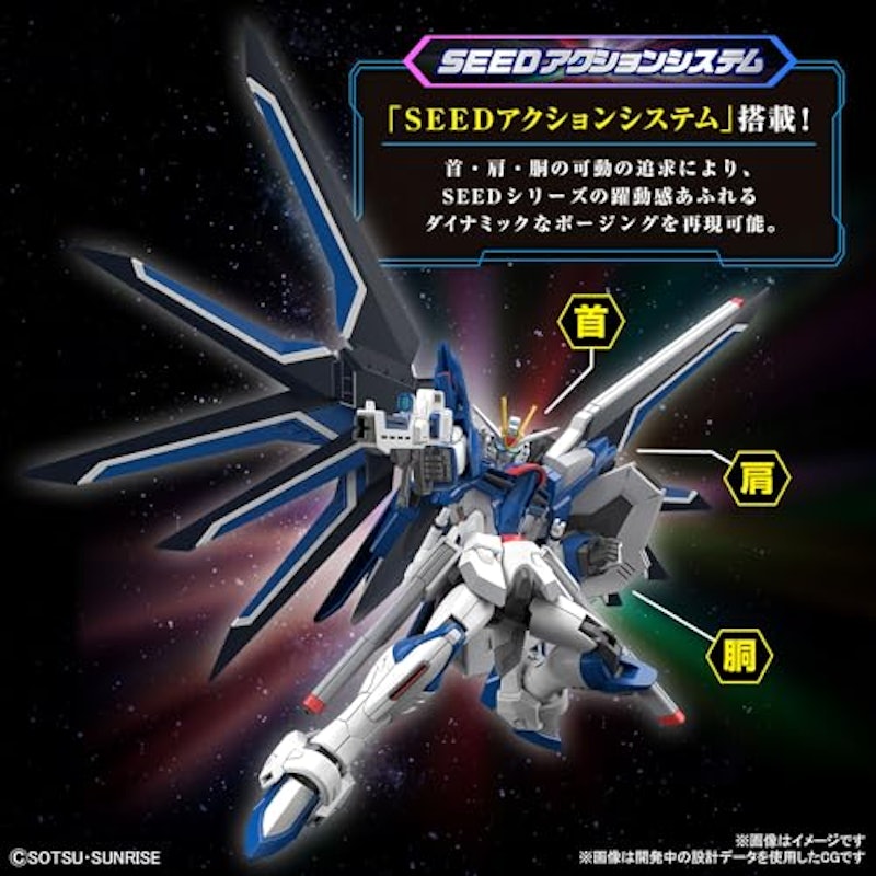 1/144 ライジングフリーダムガンダム 3
