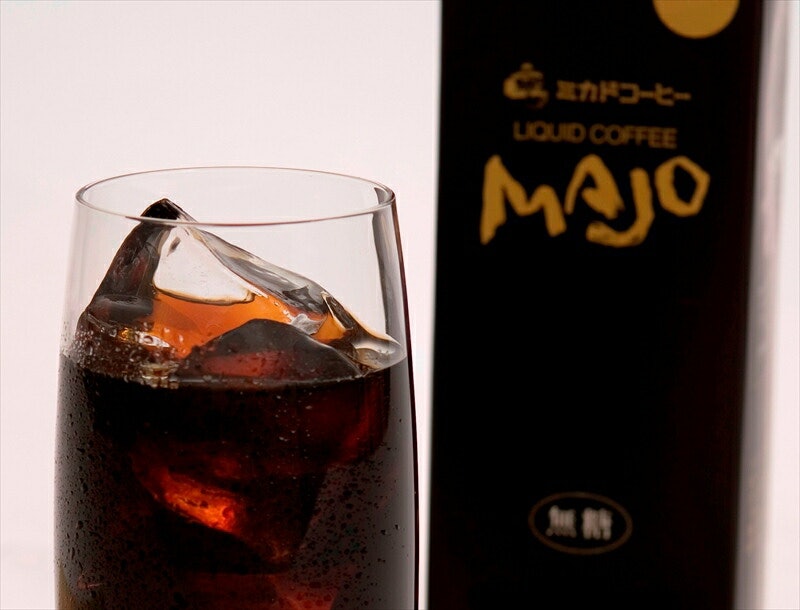 ミカドコーヒーMAJOリキッドコーヒー 無糖 3