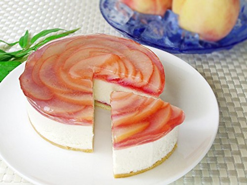 フロム蔵王 桃のレアチーズケーキ 3