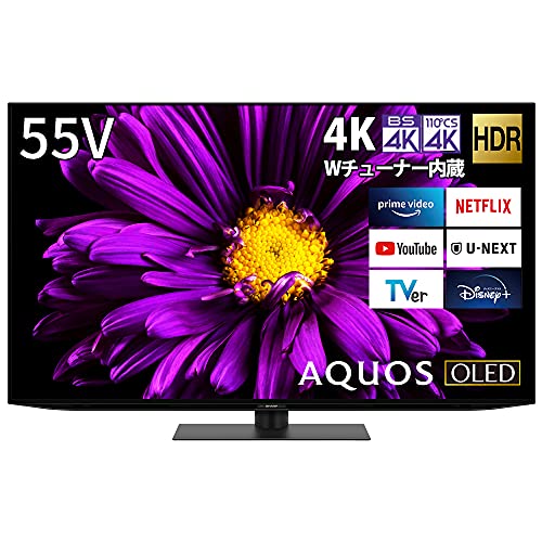 お値引き歓迎！SHARP AQUOS [4T-C55DQ1] 4K有機EL TV-