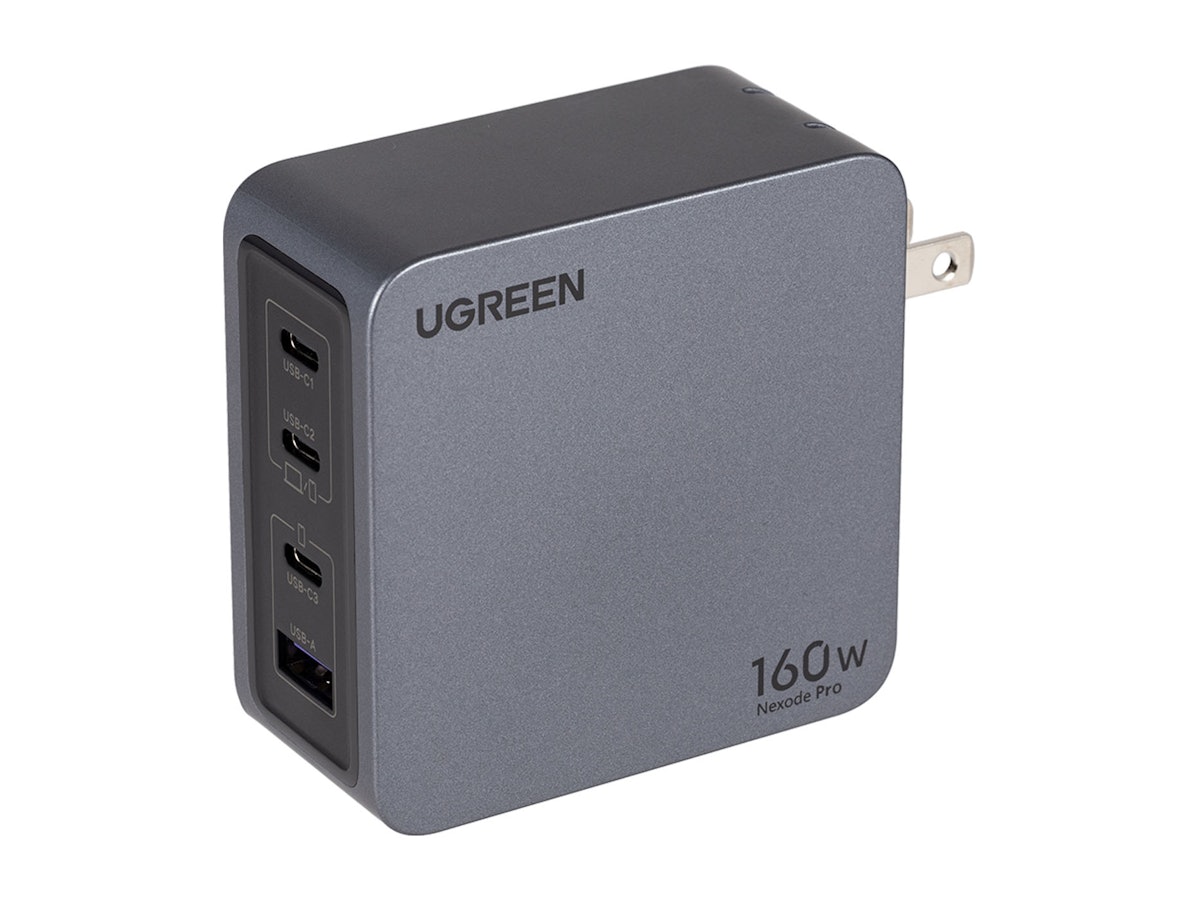 UGREEN Nexode Pro 160W GaN 急速充電器 X763を検証レビュー!ノートPC UGREEN Nexode Pro 160W GaN 急速充電器 X763を検証レビュー!ノートPC