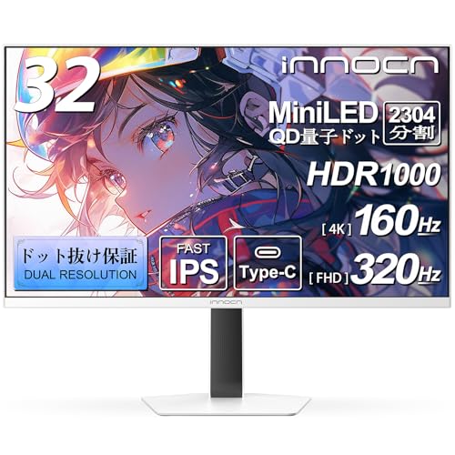 32インチ4K   Mini   LED   HDR1000   クリエイターモニター 1