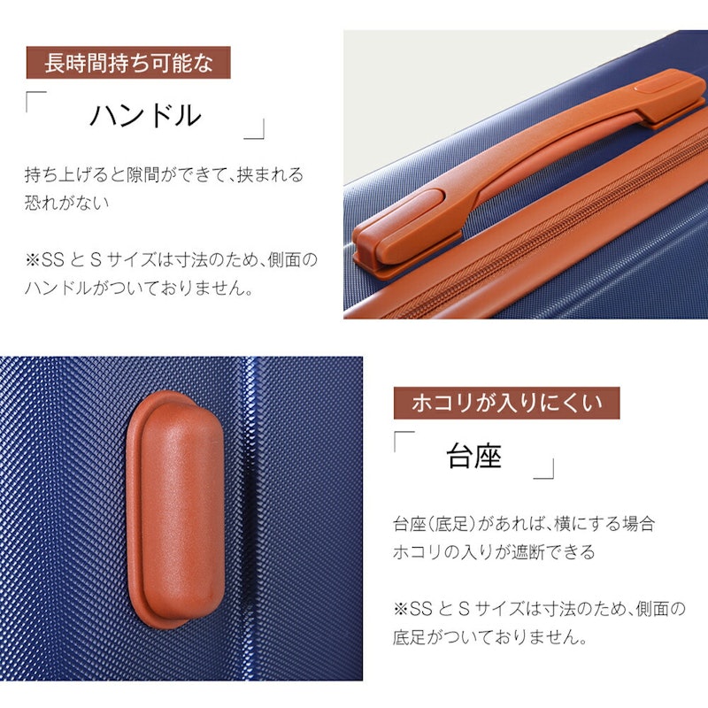 スーツケース USBポート付き 5