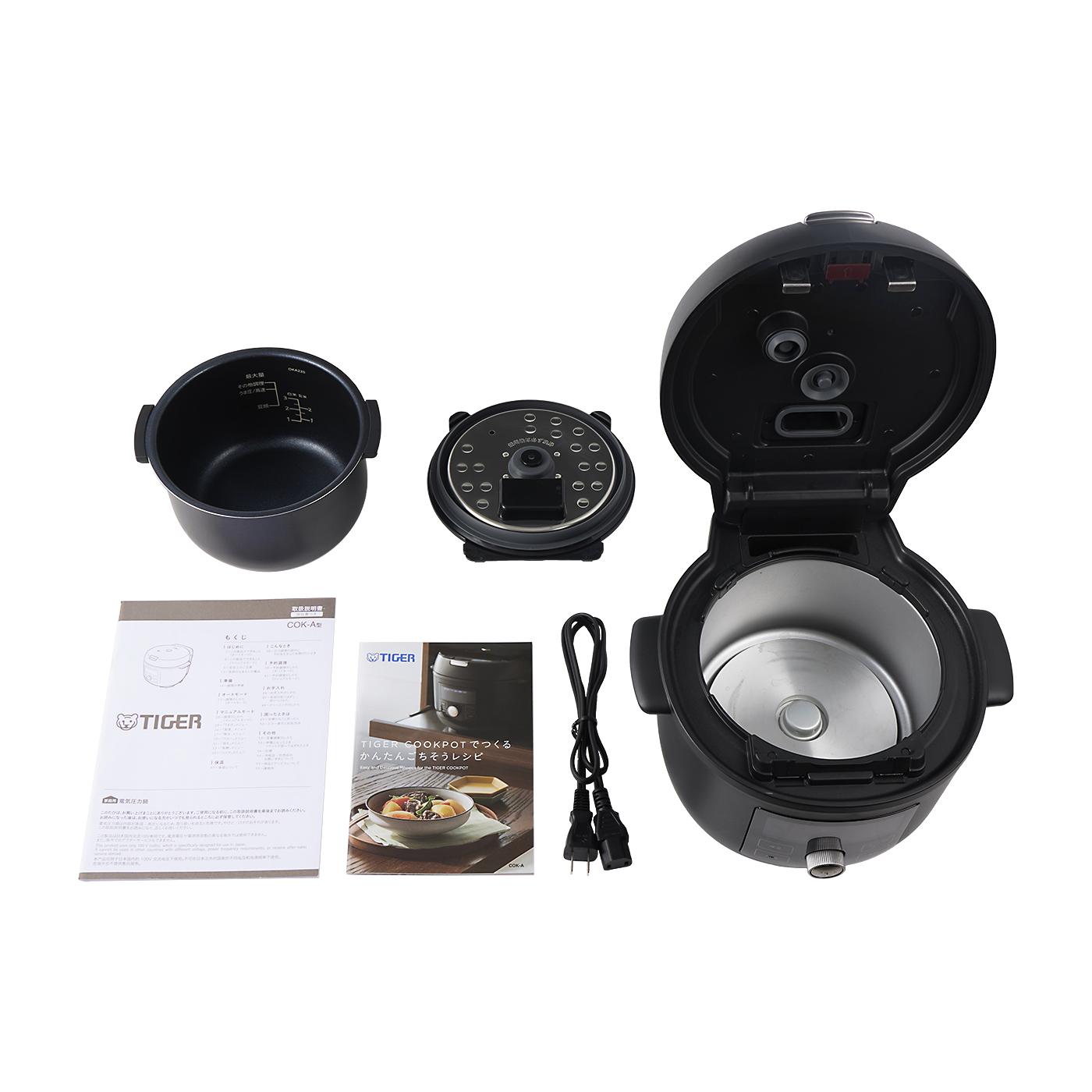 タイガー魔法瓶 電気圧力鍋 TIGER COOKPOT COK-A220をレビュー