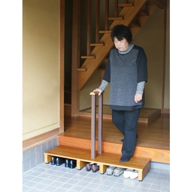 手すり付玄関台 5