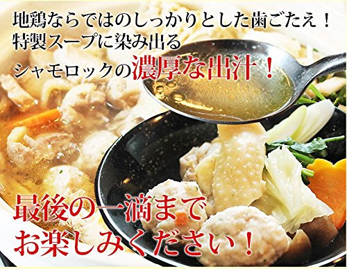 青森シャモロック地鶏鍋セット 6