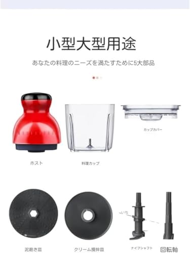 フードプロセッサー 3