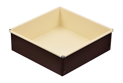 フッ素加工スクエアケーキ焼型 1