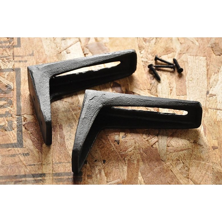棚受け金具「Rustic shelf brackets」1個 4