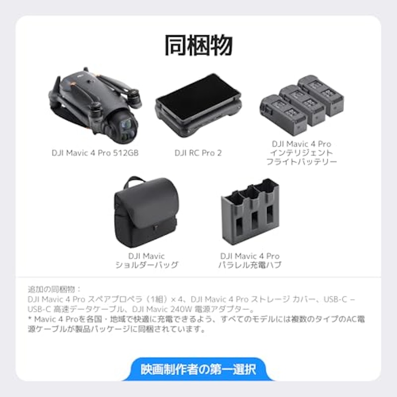 Mavic 4 Pro 512GB クリエイターコンボ 3