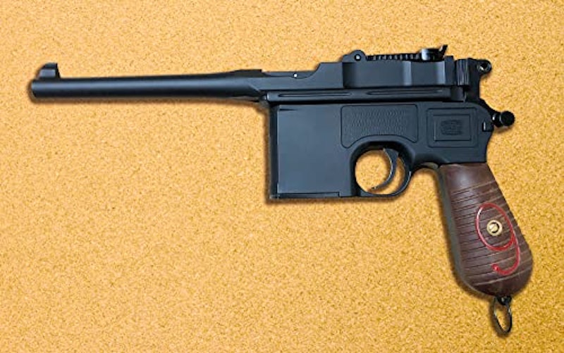 モーゼル C96 Red9 マットブラック 3