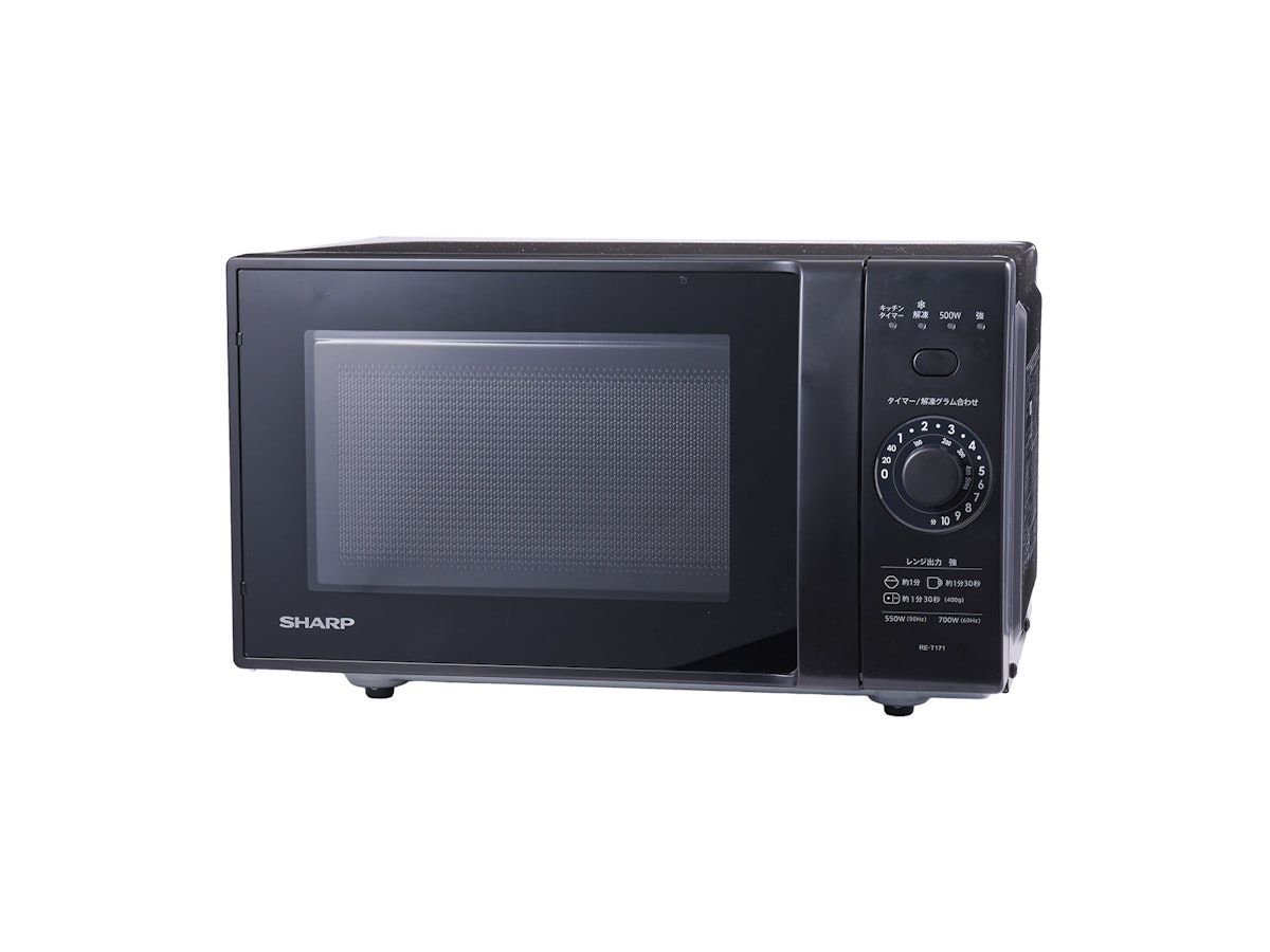 SHARP 単機能電子レンジ RE-T171-B シャープ 単機能レンジ RE-T171を検証レビュー!単機能電子