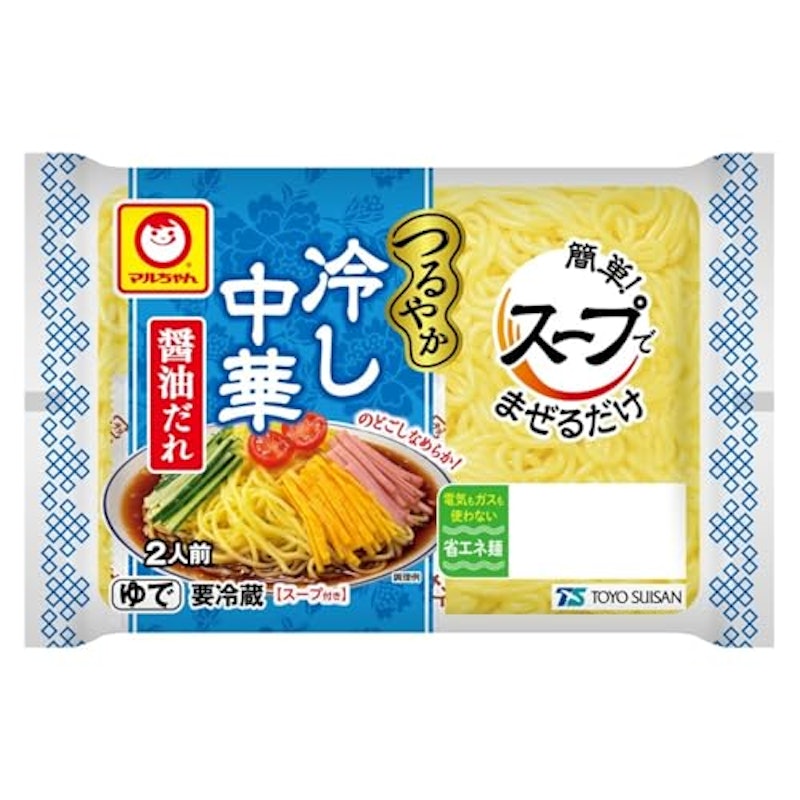 つるやか 冷し中華 醤油だれ 1