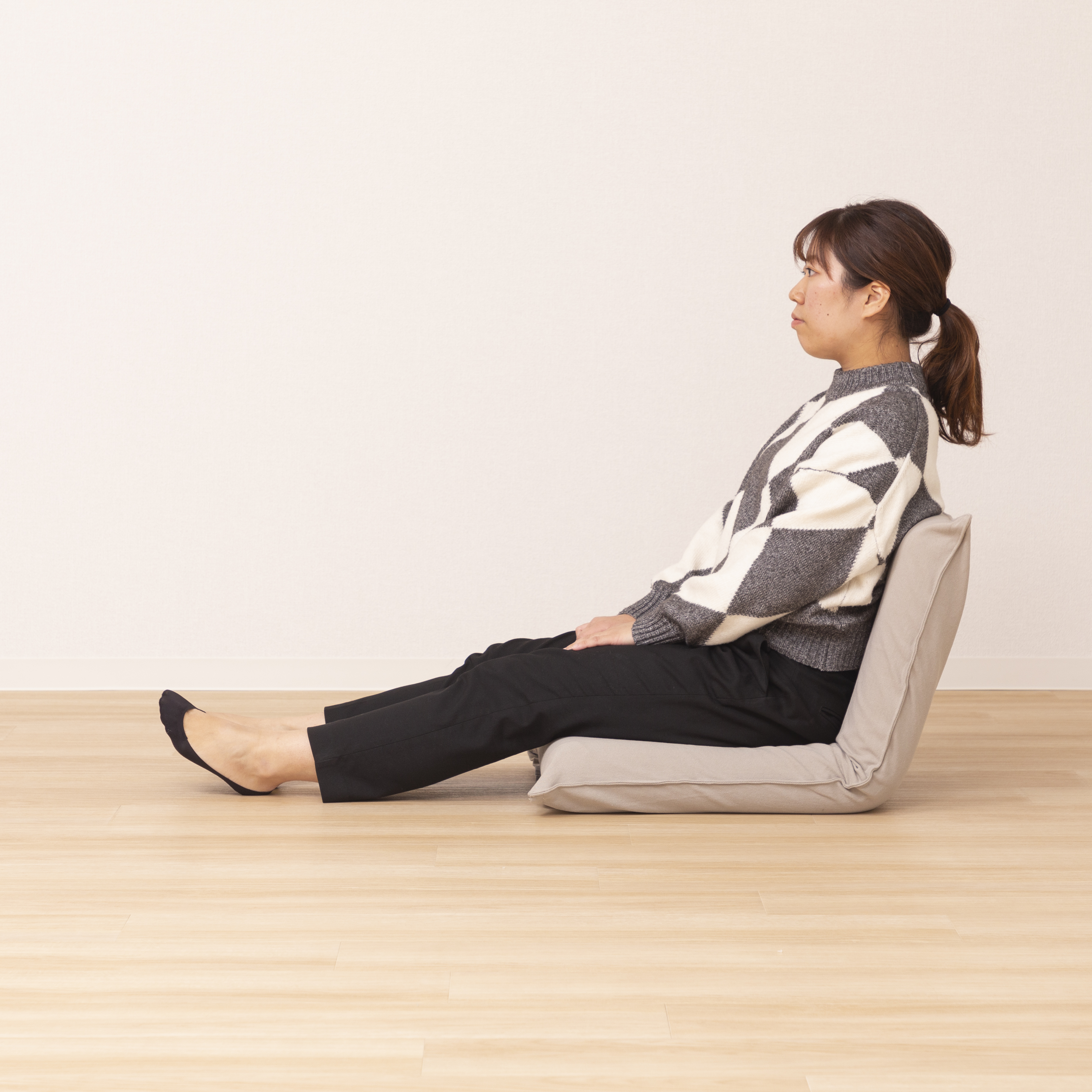 新品 無印良品 ローソファー 座椅子 5段階リクライニング ローソファ フロアソファ Hlt No