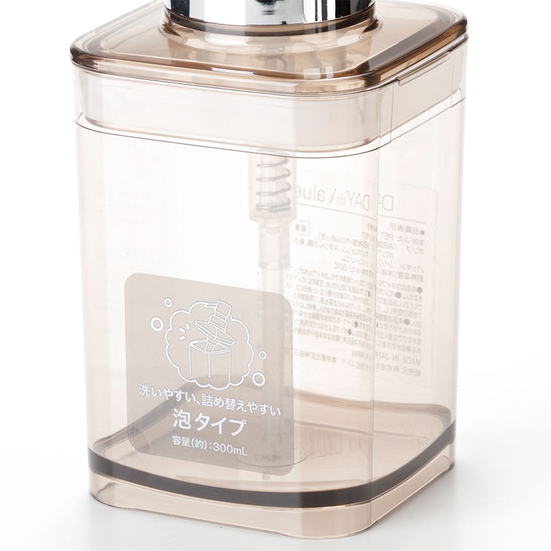 詰め替えやすい泡ディスペンサー 泡タイプ 4