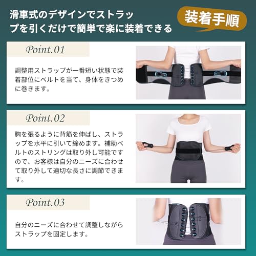 腰サポーター 4