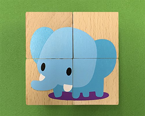 動物Cubeパズル 7