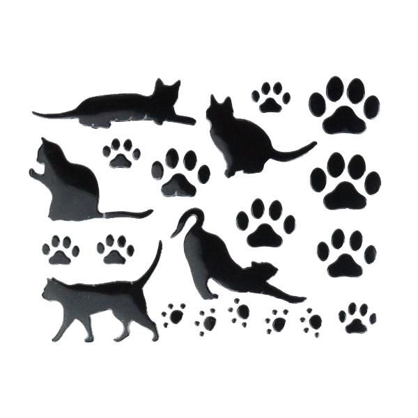 3Dステッカー 猫 1
