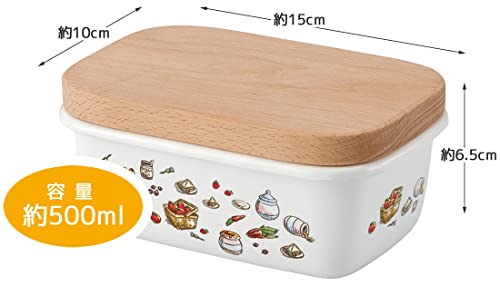 ホーロー バターケース 7