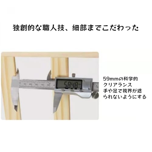 木製ベビーベッド 8