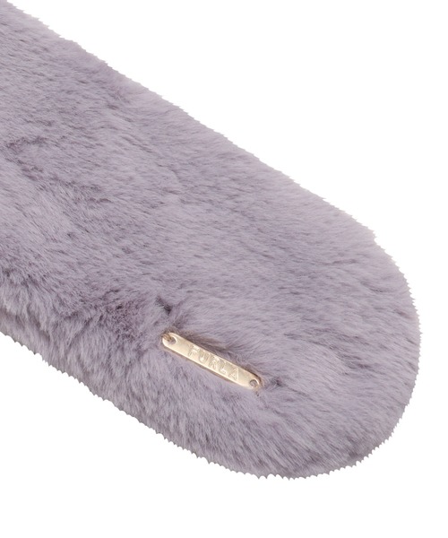 Aya companySAGA FURパープル配色フォックスファーマフラー 豪華】SAGA FUR パープル配色フォックスファーマフラー リアル ファー