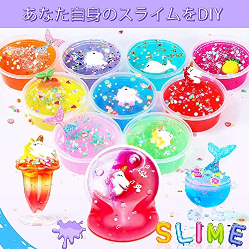 スライムキット 水晶粘土 DIY セット 3