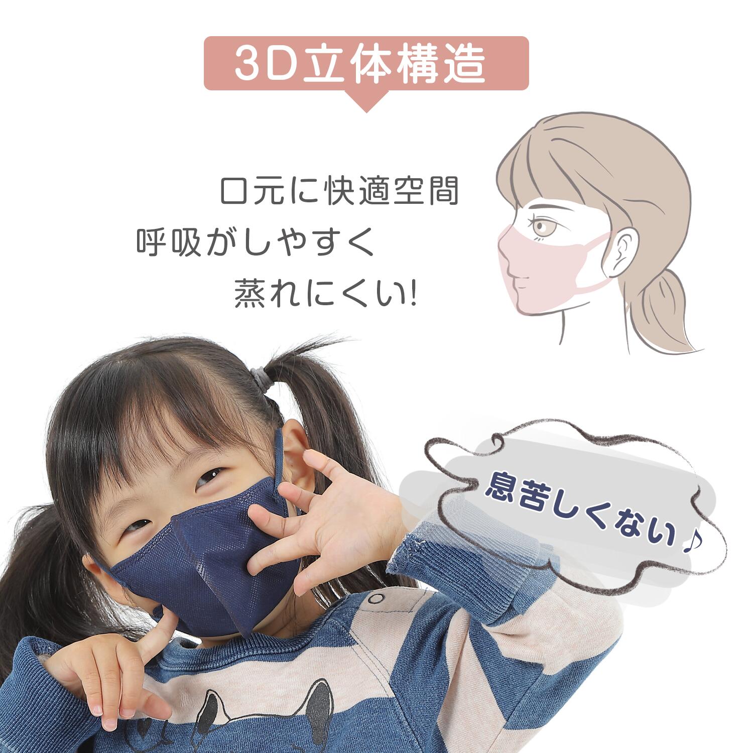 日本製 3dマスク 4