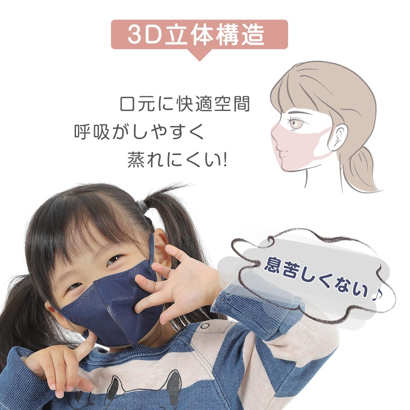 日本製 3dマスク 4