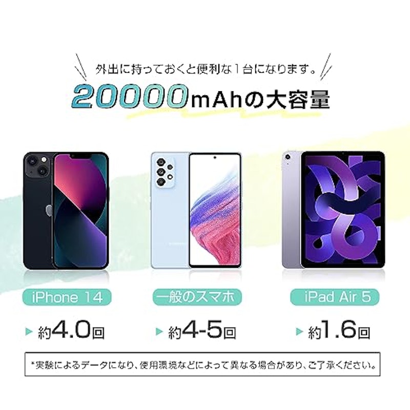 モバイルバッテリー 3