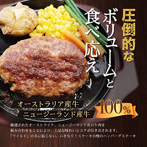 いきなりステーキ ワイルドハンバーグ 6個 オニオンソース付 2