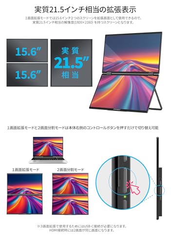 デュアルモバイルモニター 4