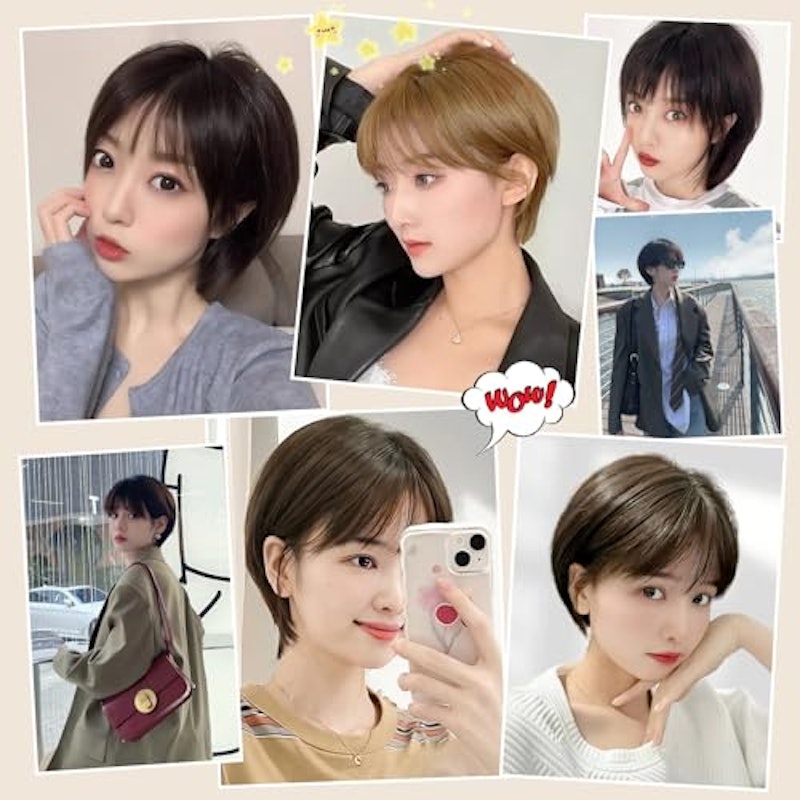 ショートウィッグ 6