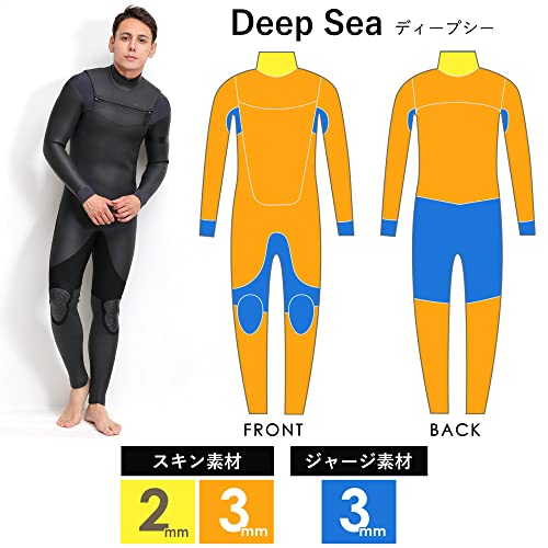 セミドライウェットスーツ 4