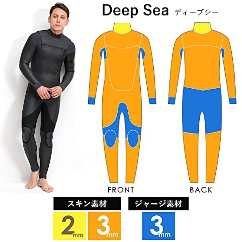 セミドライウェットスーツ 4