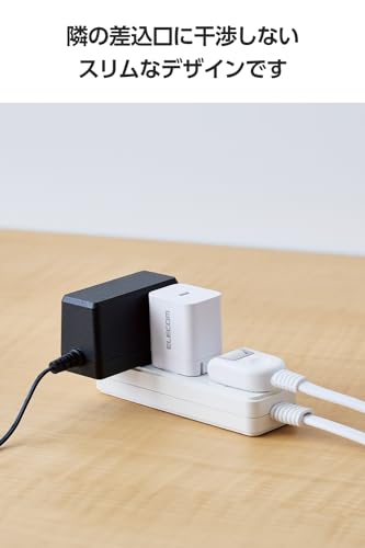 世界一番最小のガンACアダプター 37 x 41 x 42mm (65W) 世界初・世界最小クラスカードサイズの100W GaN ACアダプタ