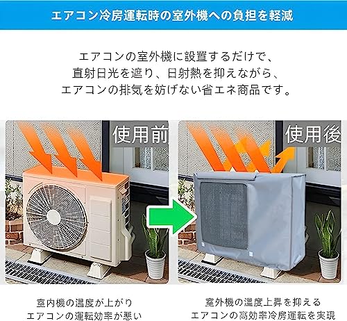 エアコン室外機カバー 3
